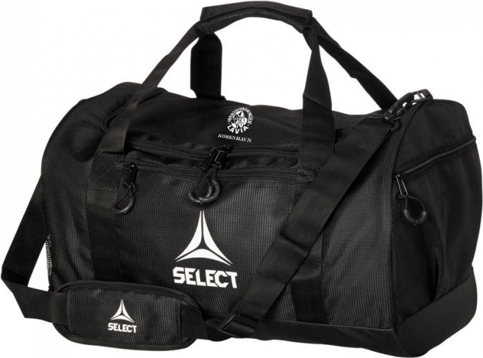 Select - Lavia Sportsbag Milano Round, 48 L - Black & white
